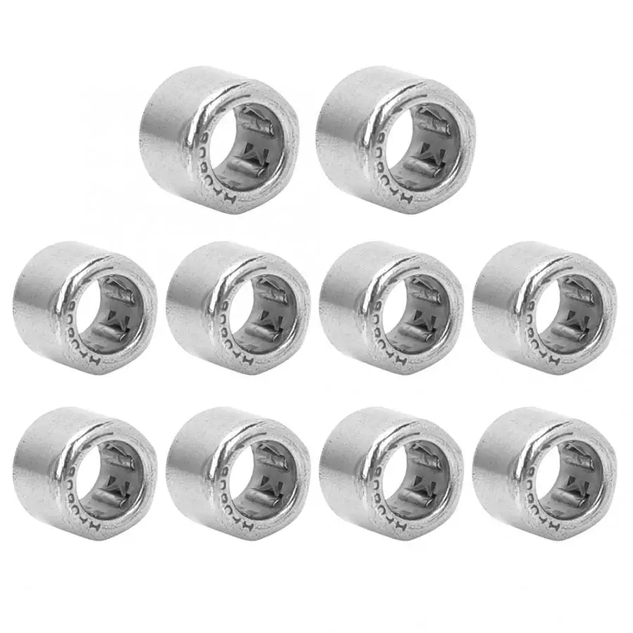 

10Pcs 6x10x12mm/6x10x10mm/4x8x6mm/3x6.5x6mm One Way Clutch Bearing Needle Roller Bearing High carbon bearing Mount Housing