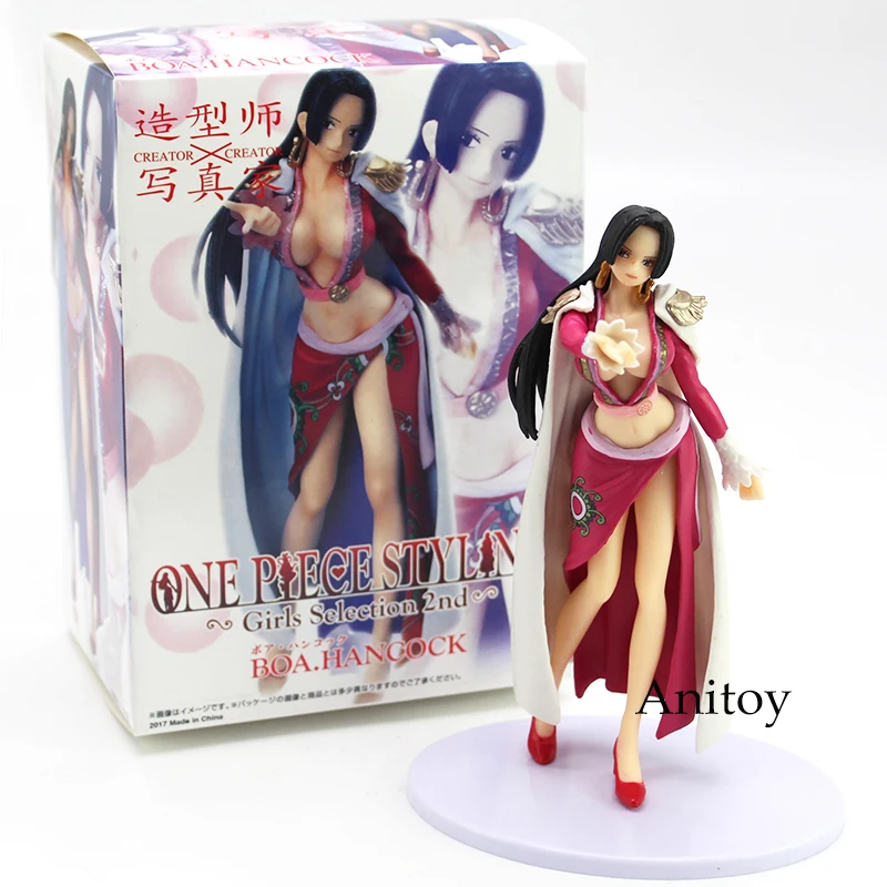 

Anime One Piece Styling Girls Selection 2nd Nefeltari Vivi/Boa Hancock PVC Figure Collectible Model Toy 16cm
