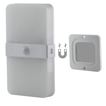 

Acrylic LED Wall lamp montion sensor Makeup Lighting rechargeable IR Infrared led wall light CCT adjustable Cabinet Stair Lights