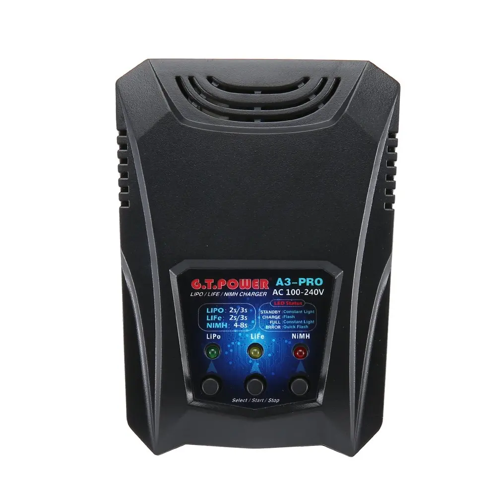 G.T. power A3 Pro 2A 16W AC интеллектуальное зарядное устройство для 2 3S Lipo LiFe 4 8S NiMH NiCd