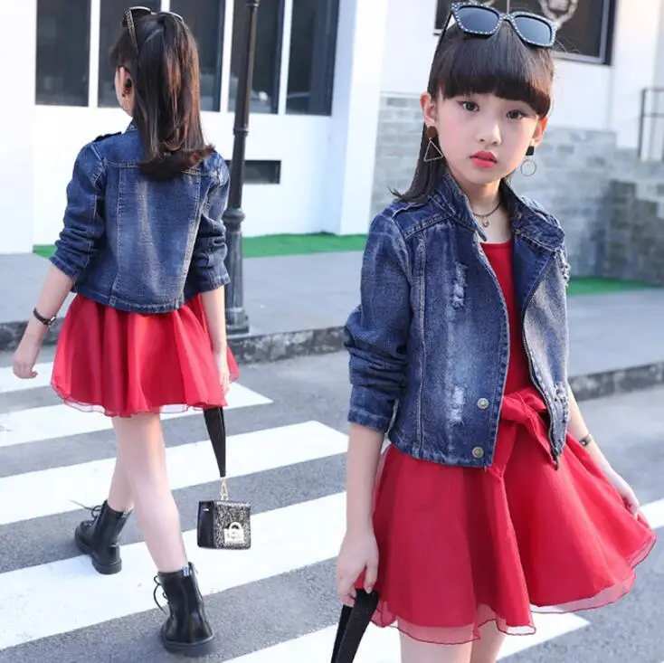 baby girl dress and coat set