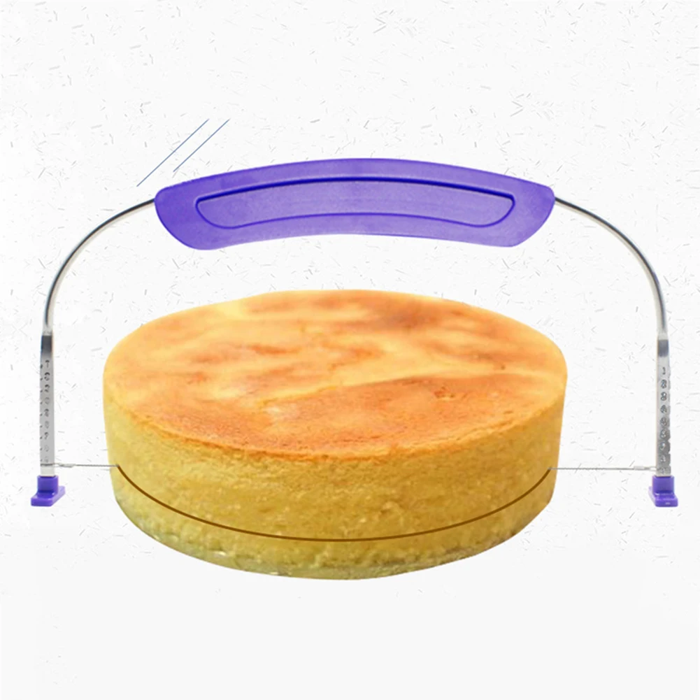 

10 Inches Height Wire Cake Cutter Slicer Saw Cake Divider Leveler Cake Blocks Cross Longitudinal section Cutting Saw new