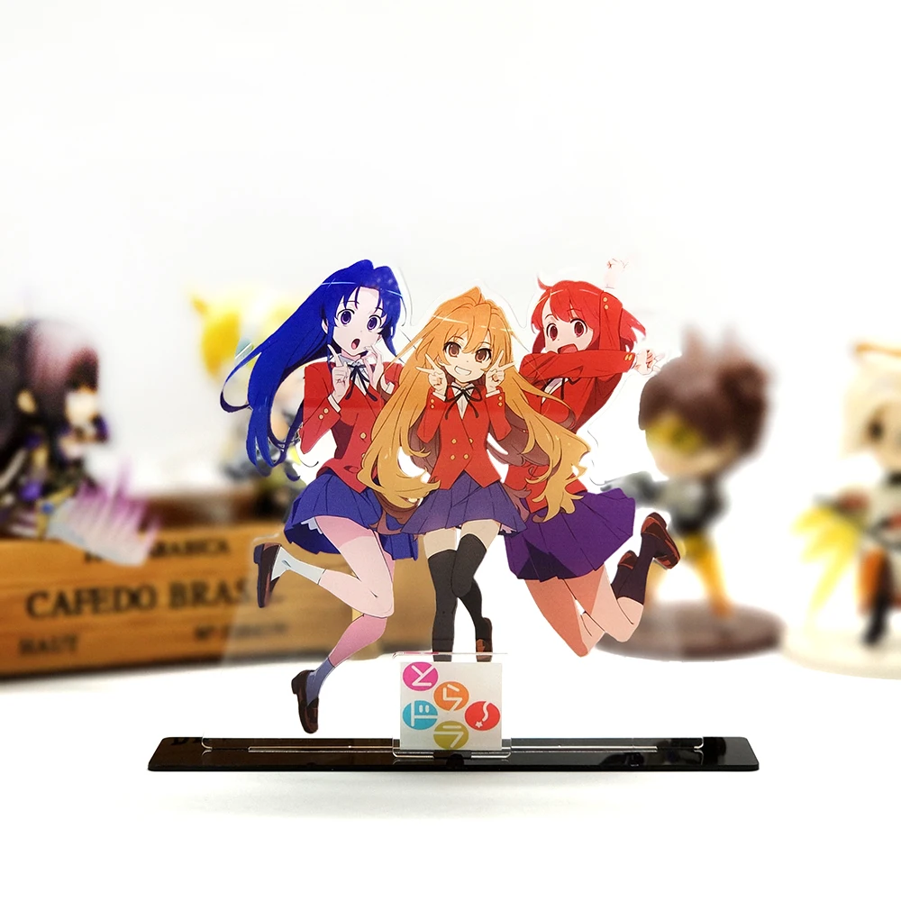 Тигровый Дракон Toradora Aisaka Taiga Kawashima Ami Kushieda элементарная модель держатель пластины