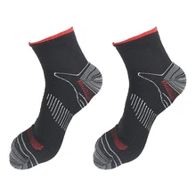 Мужские и женские Спортивные Компрессионные носки против усталости, ежедневное облегчение боли, Подошвенный Фасциит, антибактериальные шпоры для беговой пятки