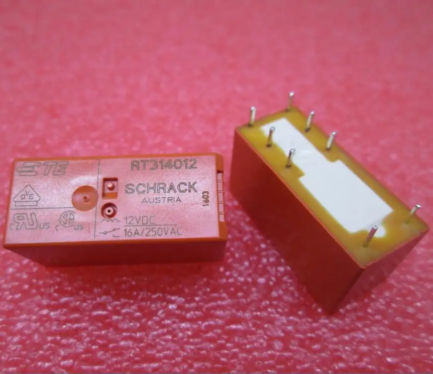 NEW relay RT314012 12VDC RT314012 12VDC 12VDC DC12V 16A 250V DIP8|12vdc ...
