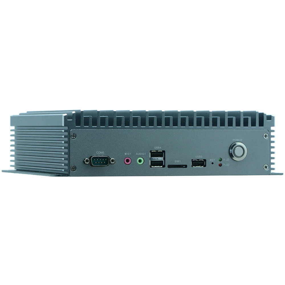 Partaker Q5 Industrial PC Fanless with 6 COM SIM Slot support 3G (5)