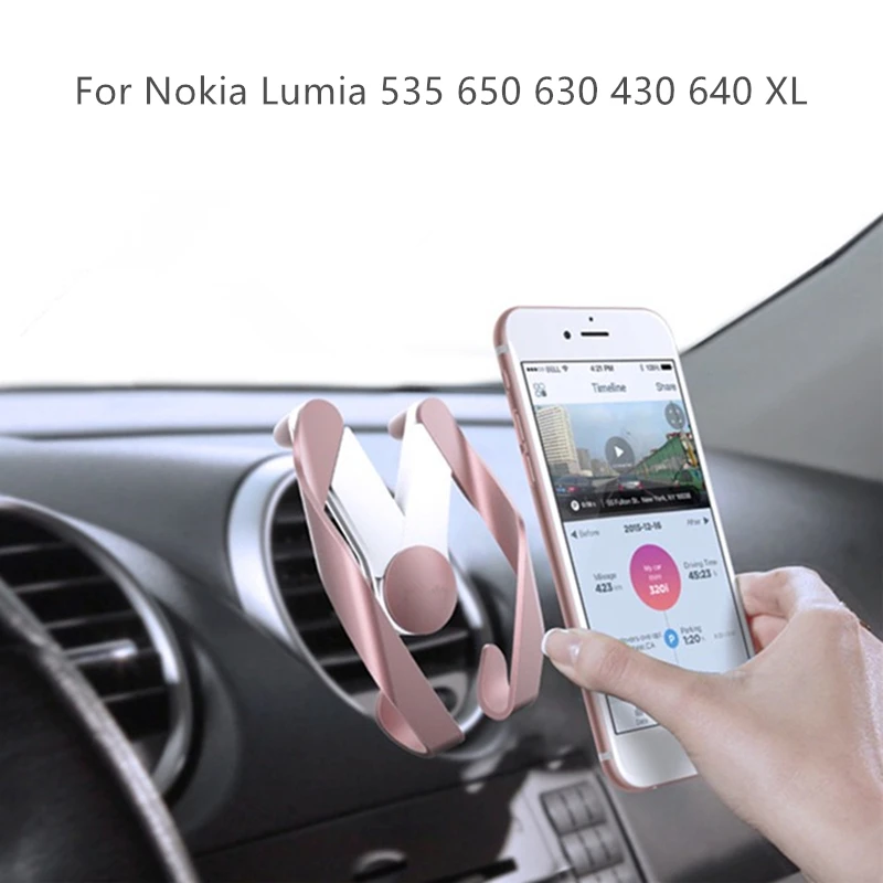 Baiscxst Car Phone Holder For Nokia Lumia 535 650 630 430 640 XL Mobile