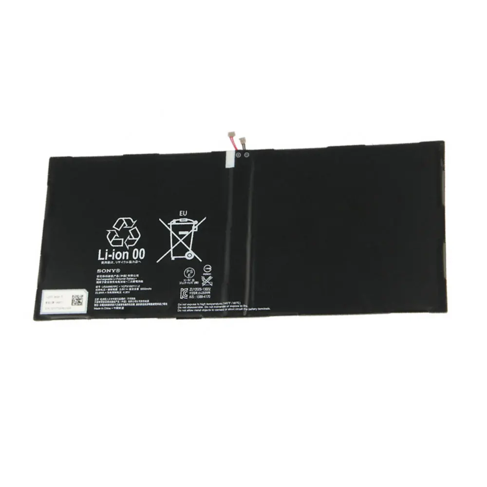 

6000mAh LIS2206ERPC For Sony Xperia Z2 Tablet SGP511 SGP512 SGP521 SGP541 SGP551 Tablet High quality Replacement Battery