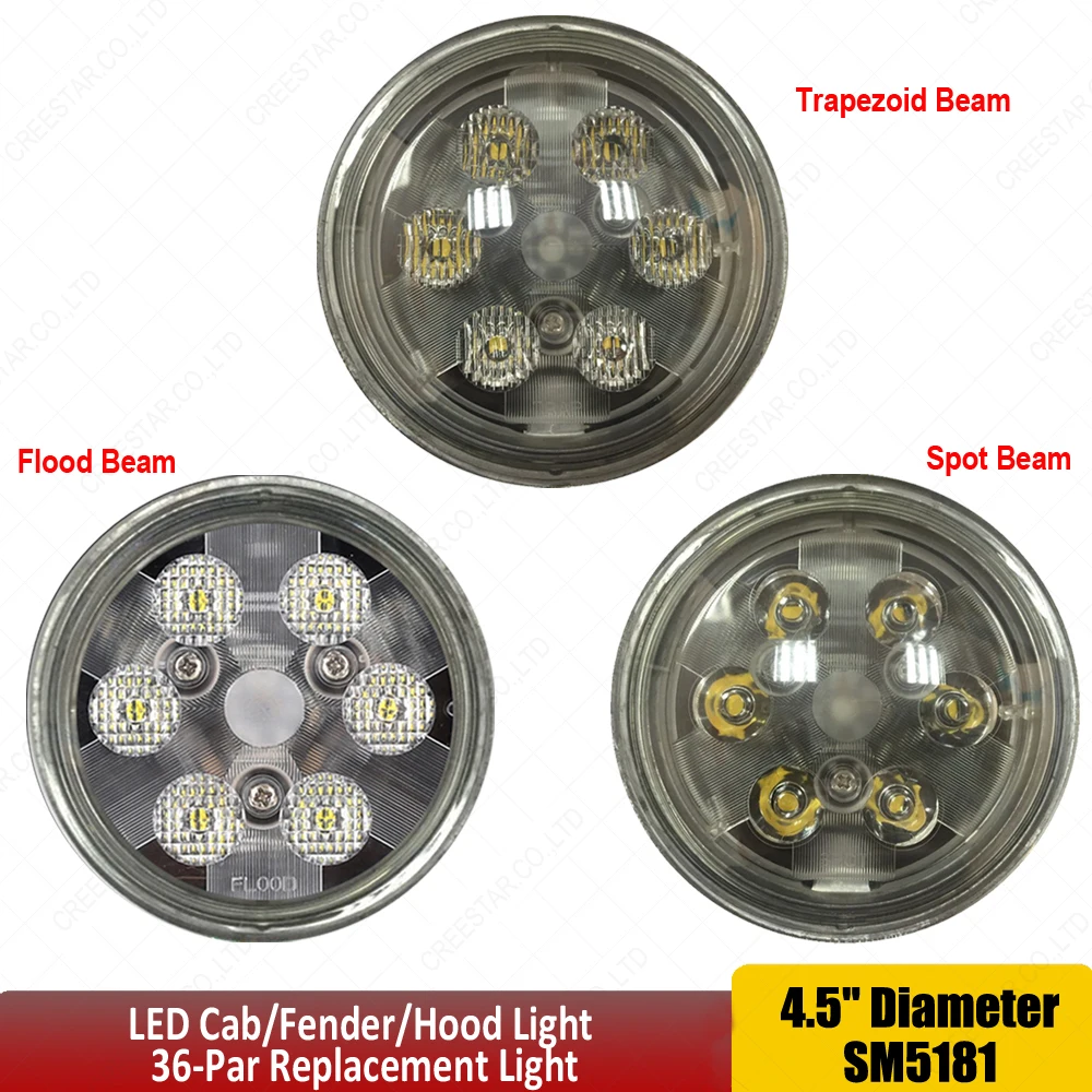 Ферма Massey Ferguson/Case 90 Series/Международный комбайн 06-88 Series/New Holland/JD-9000 серия led освещение для трактора x1PC