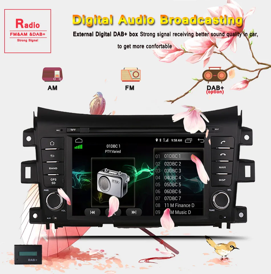 Flash Deal 4G RAM Android 9.0 Car dvd Stereo Player GPS Glonass Navigation for Nissan Navara NP300 2014 2015 2016 2017 -19 Auto Video Audio 11