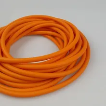 Tube caoutchouc fronde Latex naturel 0.5/1/2/3/4/5M pour la chasse, le tir, les accessoires de bande de tubes élastiques élevés, le diamètre de 2mmX5mm(China)