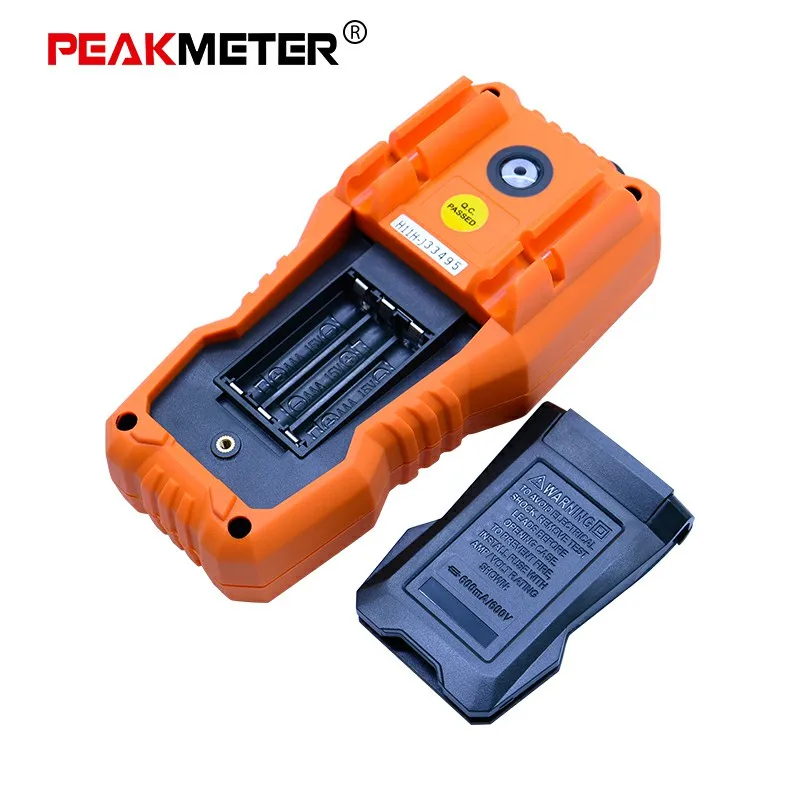 PEAKMETER PM8248S Цифровой мультиметр NCV метр 30~ 1000 Гц Емкость транзистора тестер с удержанием данных подсветка дисплея