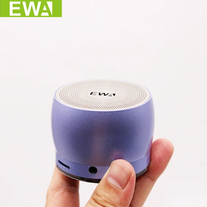 EWA A116 Bluetooth портативный динамик бас металлический материал Открытый Модный маленький динамик оригинальные EWa брендовые колонки