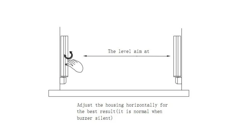 Waterproof Aluminum Alloy 53cm 3 Beam IR Beam Barrier Sensor with Distance 5-60m & Wired  Wireless WiredWireless Compatible_15