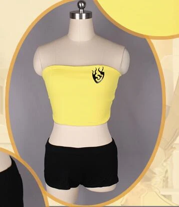 Anime RWBY Yang Xiao Long Cosplay Costume - Sexy Combat Uniform Full Set for Halloween Party Role Play Prop Clothing image 6