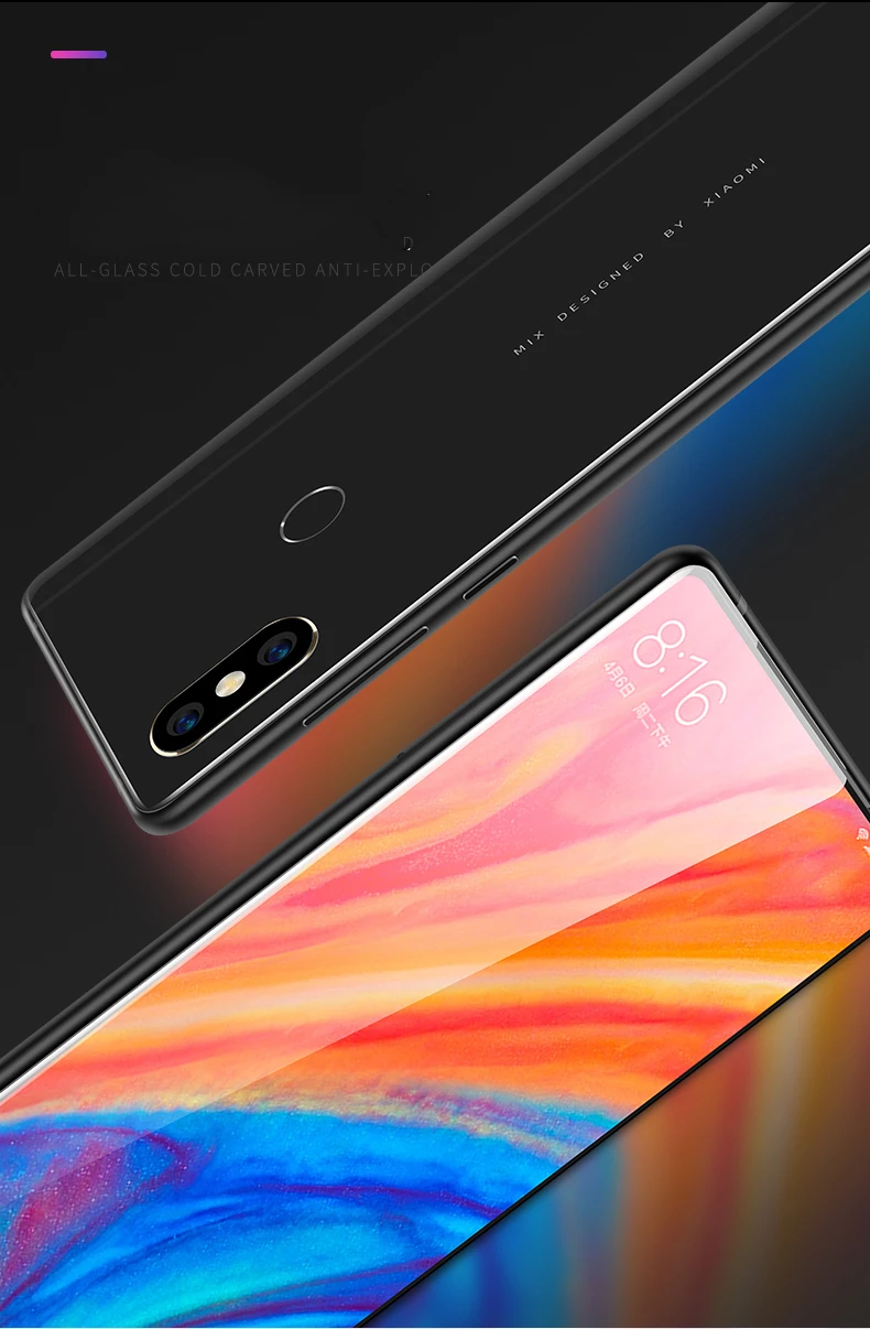 Стекло для Xiaomi mi Mix 2 2s mi 8 Red mi Note 5 Pro защита экрана закаленное устойчивое к царапинам стекло для Xiaomi mi 8 mi x2s mi x2 стекло