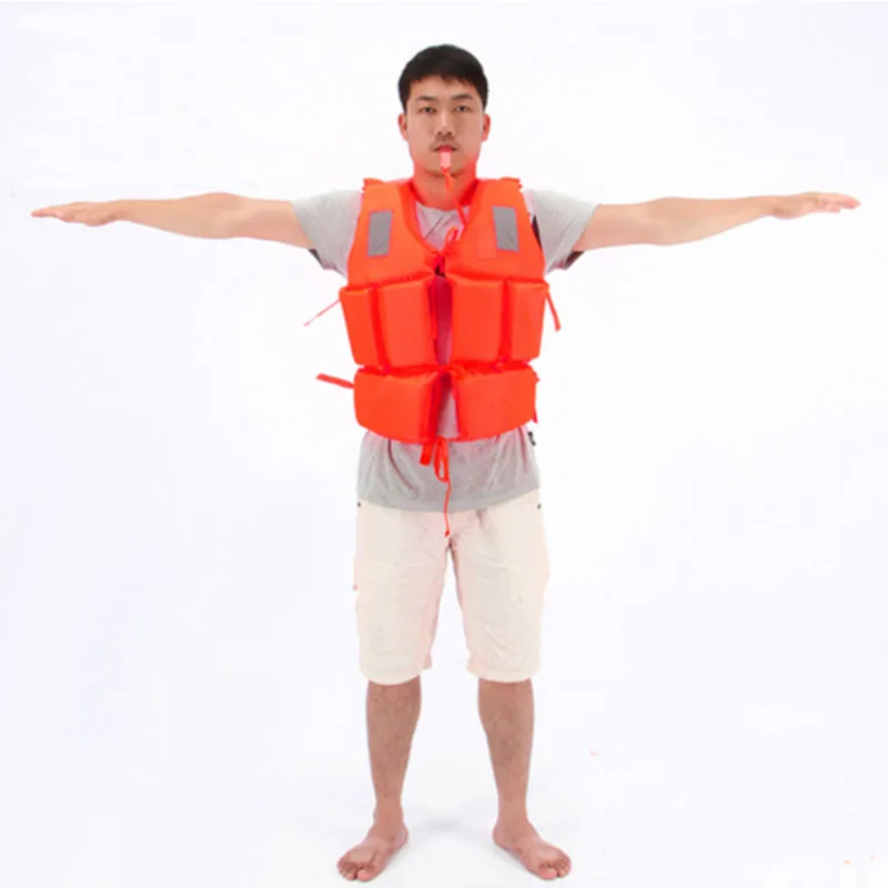 Высококачественная спасательная жилетка для плавания детская безопасная куртка для катания на лодках дрейфующий лыжный спасательный свисток для выживания куртка для серфинга для взрослых и детей
