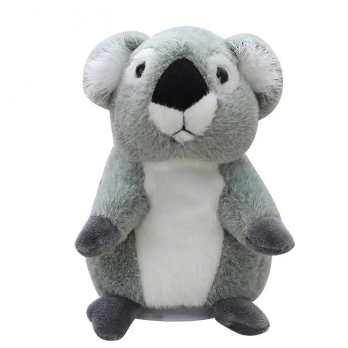 Горячая 18 см говорящая коала питомец плюшевая игрушка повторите то, что вы говорите развивающая игрушка плюшевые куклы для детей подарок