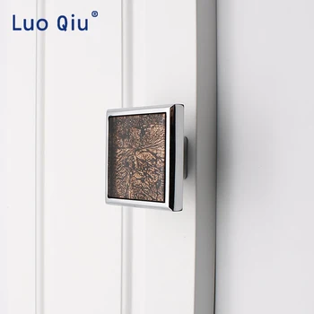 

Deluxe diamond inlaid crystal modern simple handle European kitchen door drawer wardrobe shoe cabinet single hole cabinet handle