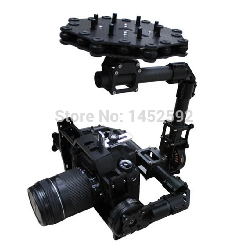 

3 axis Brushless BLG5D Aerial PTZ Gimbal with AlexMos 8bit & 32bit Controller / Motor for DSLR Camera FPV