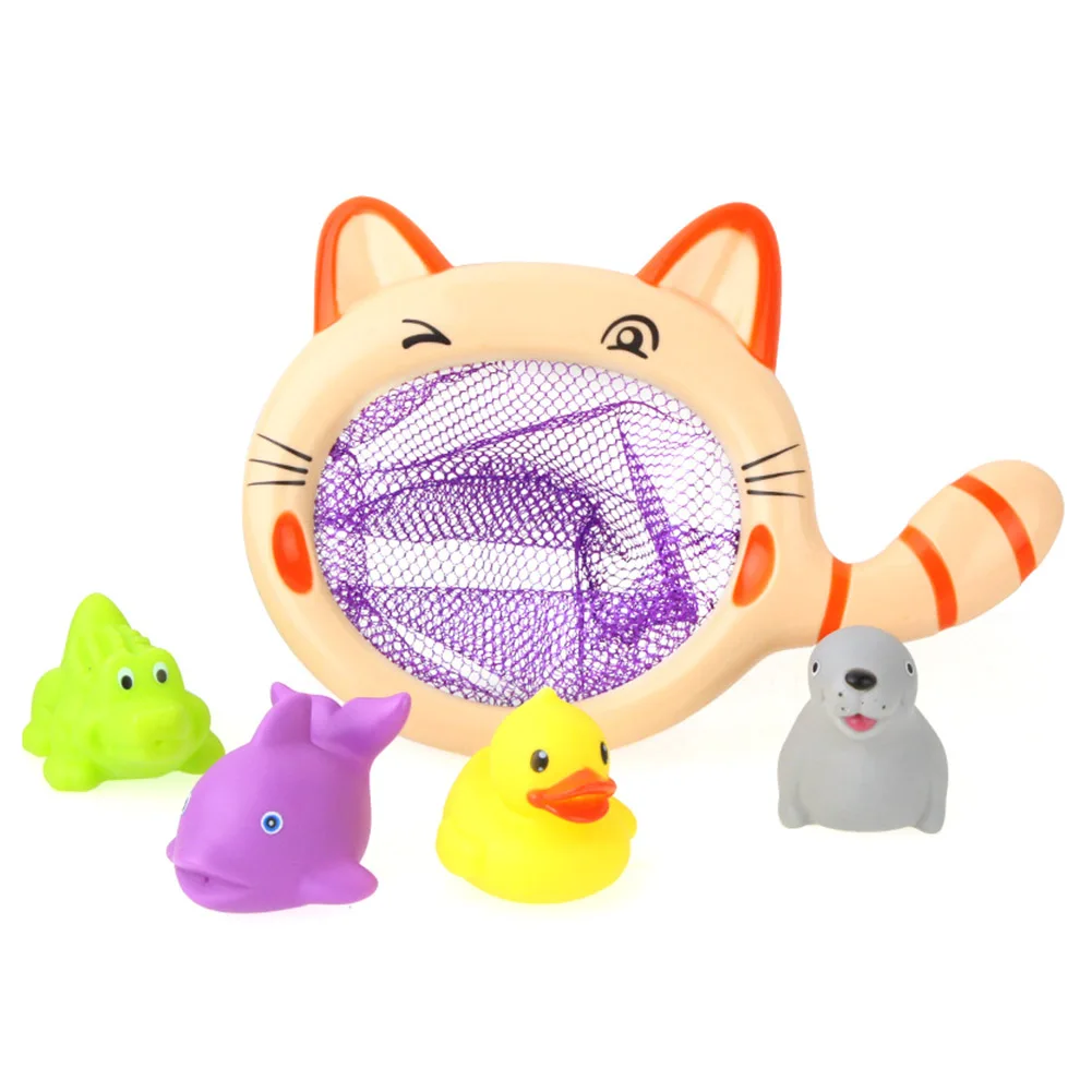 Funny Net Fishing Big Cat Fishing Toys Swimming Pool Bathtub Toysin