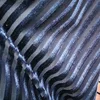 Бархатная ткань, великолепная шелковистая полосатая ткань для бархатного платья, одежда, роскошный мягкий бархат 50 см * 150 см, домашний текстильный занавес ► Фото 3/6