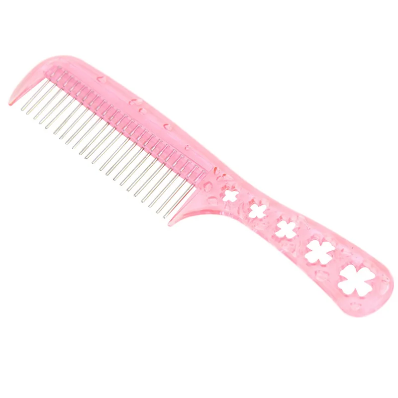 Dolls Wig Pink Comb Anti static Metal Doll Hairdressing Comb Long Hair