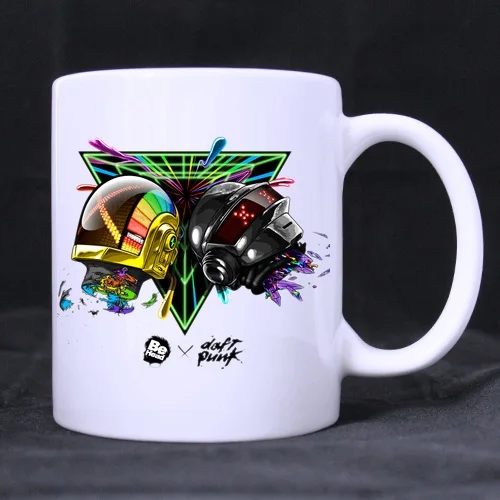 Fashion Design Anime Cups Funny White Men S Mug Printed Band Daft Fashion Design Anime Cups Funny White Men S Mug Printed Band Daft Punk Coffee Mugs For Lover