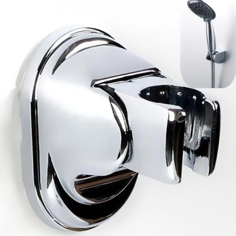 

Adjustable Wall Mounted Bathroom Shower Head Holder Bracket Mount ABS