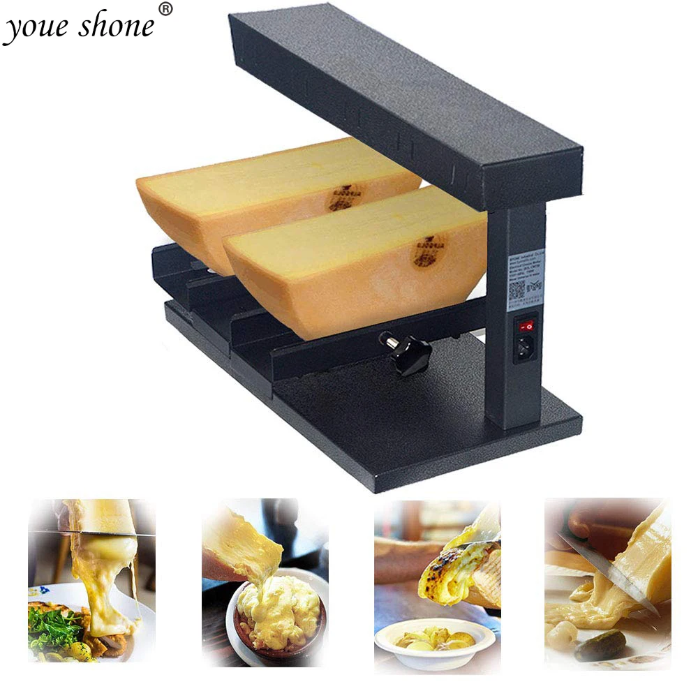 

Li Bai kitchen Machine Commercial Cheese Melter Electric Cheese Wheel Multi-Function Swiss cream melter 650W 110V Rapid Heating