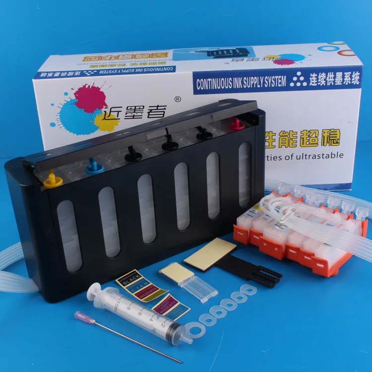 

Continuous Ink Supply System Universal 6Color CISS kit with accessaries ink tank for CANON MG6180 MG6280 MG8180 MG8280 825 826