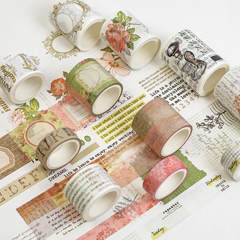 12PCS/LOT encouragement paper decorative tape masking tape washi tape