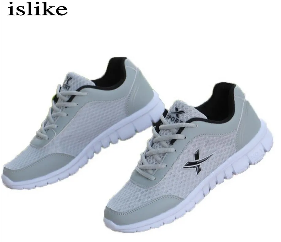 

2017 New Lightweight Breathable Mesh Mens Casual Shoes Adult Casuals Shoe Men couples Shoes