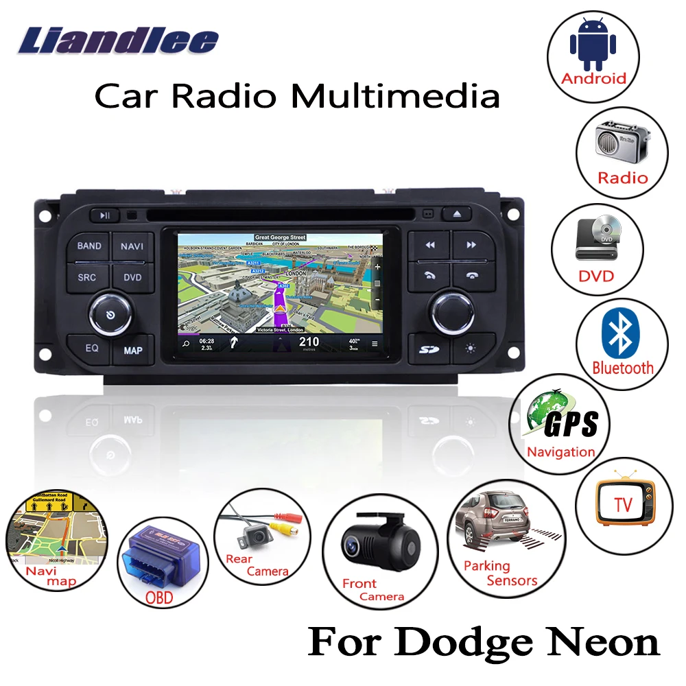 Discount Liandlee Android Car For Dodge Neon 2000~2005 Radio CD DVD Player GPS Navi Navigation Maps Camera OBD TV Screen Media 9