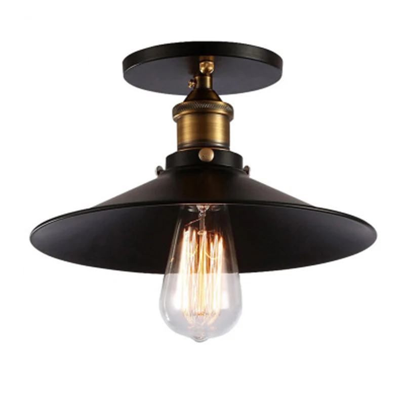 

22*22*23cm Black Vintage Ceiling Hanging Chandelier Pendant Fixture Light New