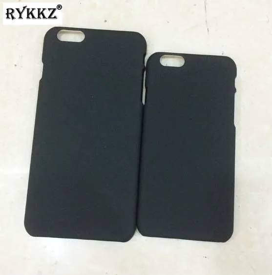 

JBCC Hot Selling Black Matte Rubberized Hard Back Cover Capa Funda Coque Hoesje For iPhone X 8 7 6 6S plus Plastic Case Kapak