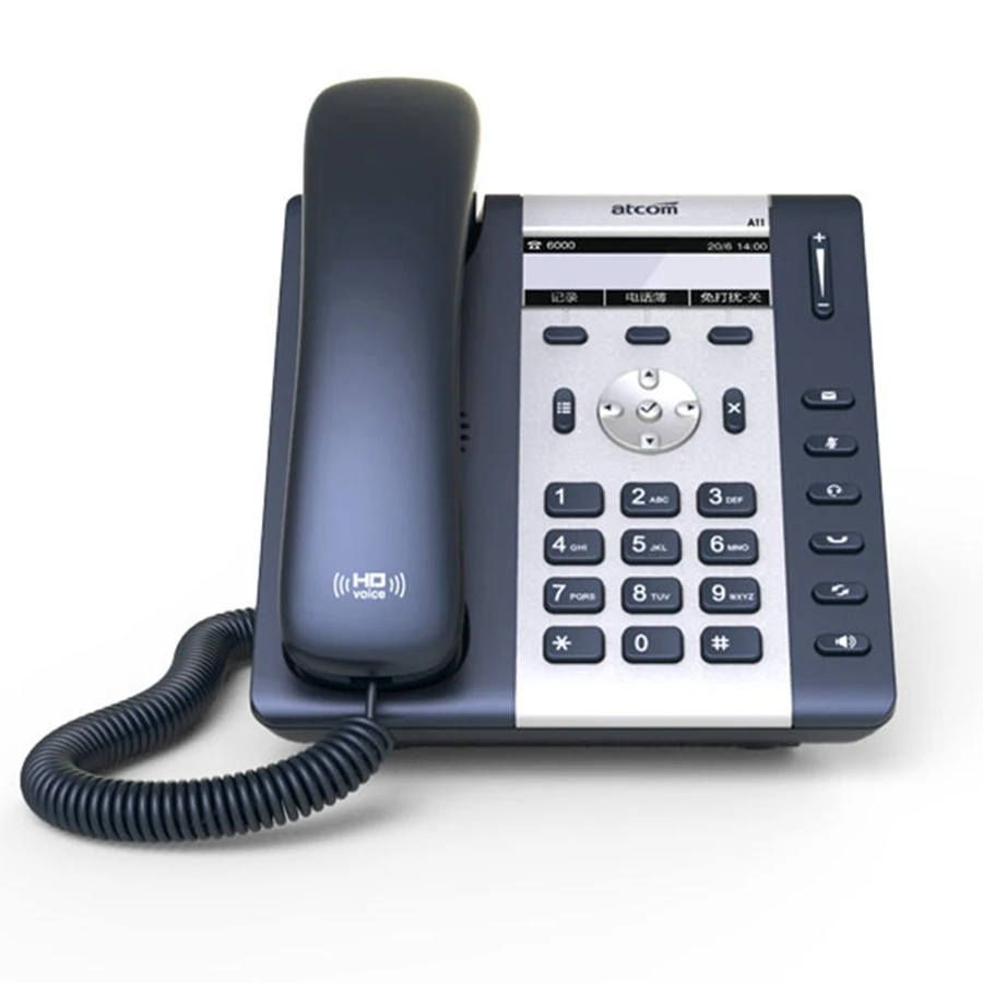 ATCOM A10W беспроводной VOIP SIP телефон 3 линии бизнес wifi IP для SOHO офиса|sip phone|voip sip phonephone