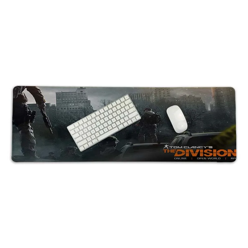 30x90cm MaiYaCa Tom Clancy's The Division комфорт Мышь коврик игровой Мышь pad Размеры для 30x60 см Скорость версия игровой Мышь колодки - Цвет: 30x90cm