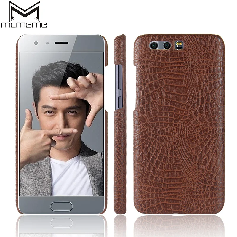 

MCMEME For Huawei Honor 9 Case Luxury 3D Crocodile Pattern PU Leather Case Cover For Huawei Honor 6A 6C For Honor 7 8 Bag Coque