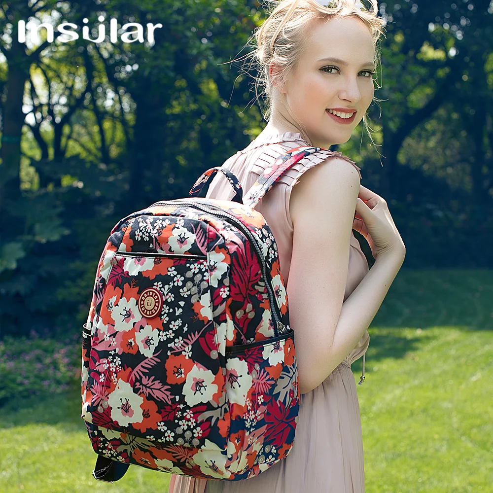 

Multi-function Mummy bag large-capacity travel backpack Waterproof material Maternal mother and baby out diaper bag backpack