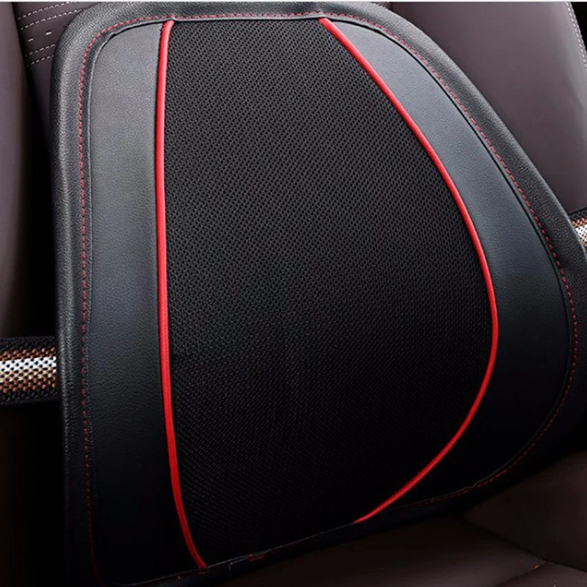 1 PCS Car Seat Support Black Lumbar Waist Support Office Chair Car