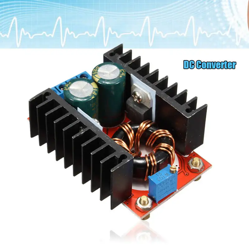 150 Вт 6А Регулируемый повышающий преобразователь постоянного тока, повышающий напряжение 10-32 В до 12-35 в, модуль зарядного устройства, блок питания, преобразователь