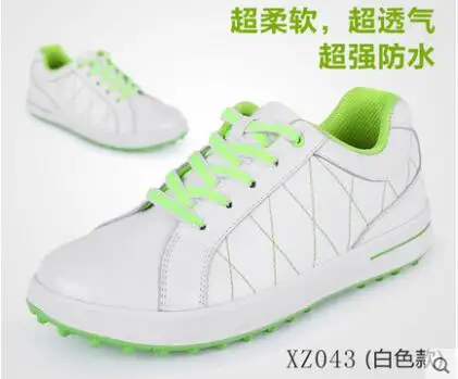 Горячая распродажа! г. Ограниченная по времени средняя(b, m) обувь для гольфа PGM женские модели спортивной ультралегкой воды без шипов - Цвет: 2
