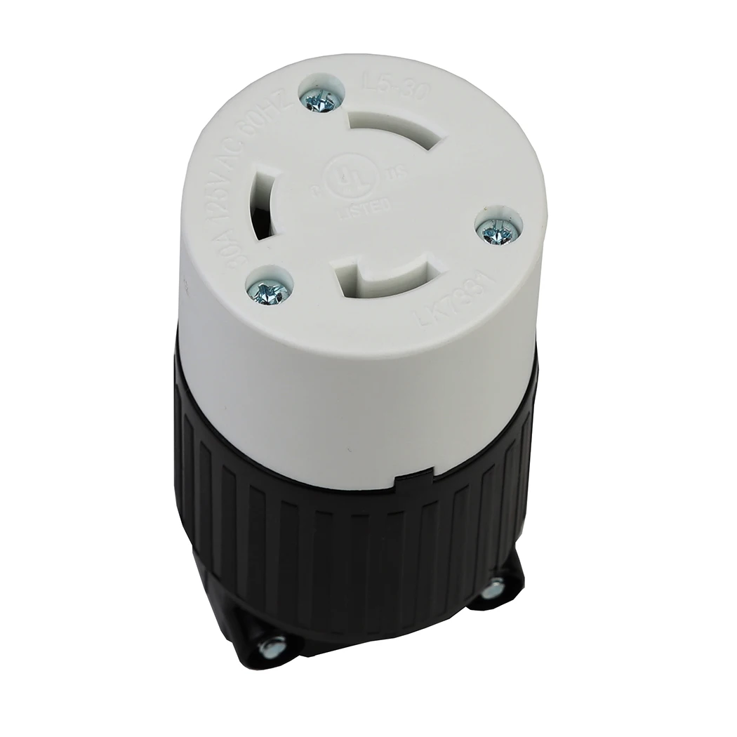 

NEMA L5-30R 3 hole American standard self-wiring socket,30A 125V ,NEMA L5-30R United States convenient to remove socket