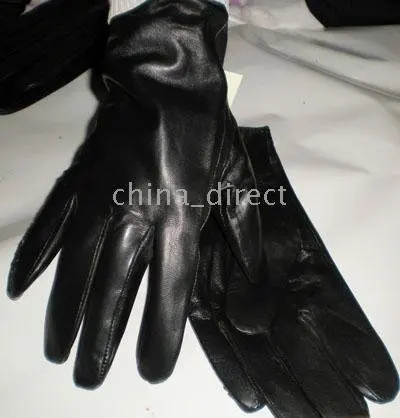 Высококачественные мужские кожаные перчатки 14 пар/лот#005