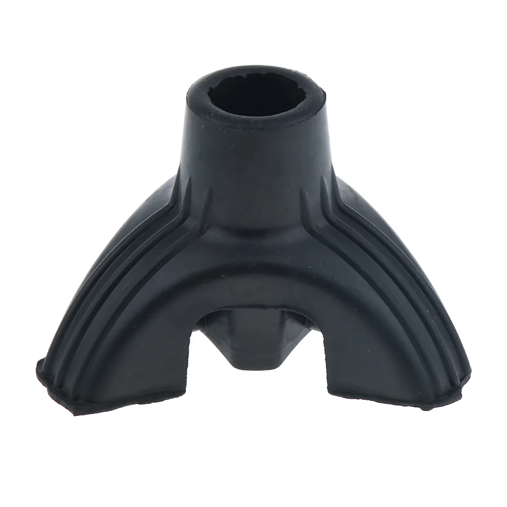 Tripod Anti Slip Rubber Replacement Tip For Cane Walking Stick Crutches 19mm