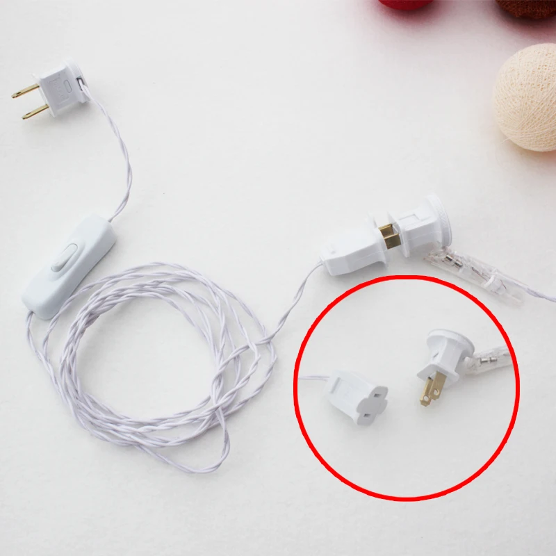2 м LED 110/220 в синий и белый 20 шт. Ротанговые шаровые гирлянды сказочные огни для