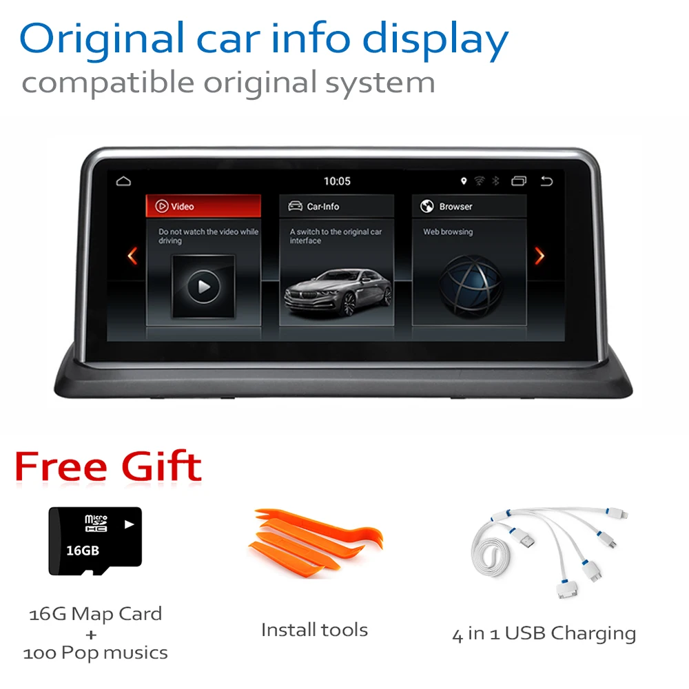 Best Android 8.0 2+32 Car DVD Navi Player For BMW Z4 E85 E86 2002~2008 Audio Stereo HD Touch Screen WiFi Bluetooth original style 5