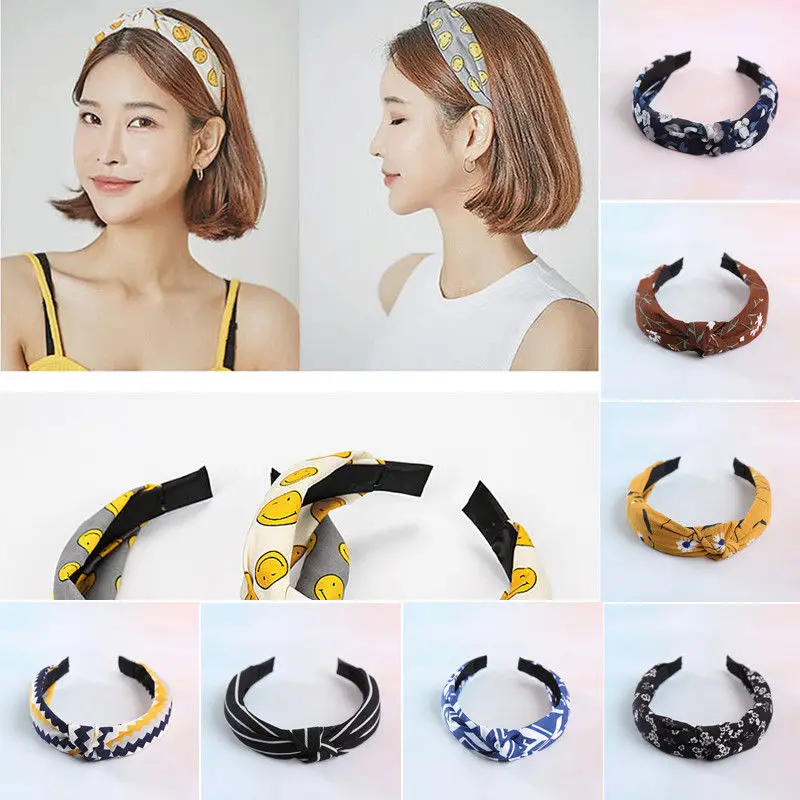Girl's Accessories 2019 Fashion Fashion Knotted Glitter Hairband For Women Lady Wide Gold Black Stripe Headband Hair Hoop Headdress Headwrap Hair Accessories