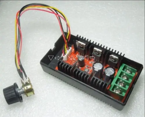 

10-50V 40A DC Motor Speed Control PWM HHO RC Controller 12V 24V 48V 2000W MAX